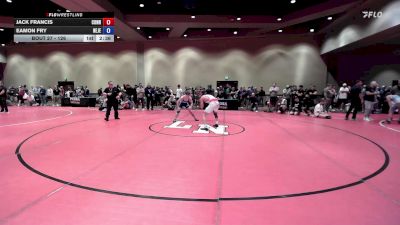 126 lbs Cons. Round 3 - Jack Francis, Connecticut vs Eamon Fry, New Jersey
