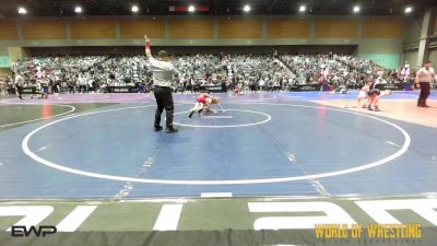 64 lbs Round Of 32 - Jameson Alcaraz, Monster Garage vs Evan Paukovits, The Hunt Wrestling Club