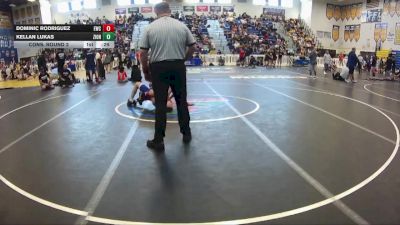 126 lbs Cons. Round 2 - Kellan Lukas, Tift County vs Dominic Rodriguez, Explorer Wrestling Club