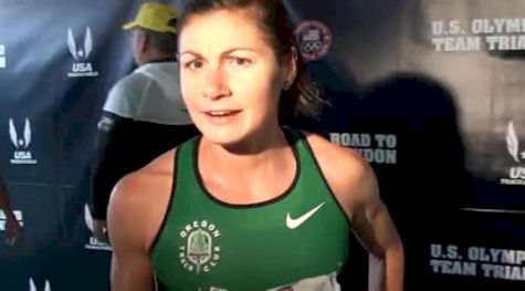 Bridget Franek look to final after steeple semi at 2012 US Olympic Trials