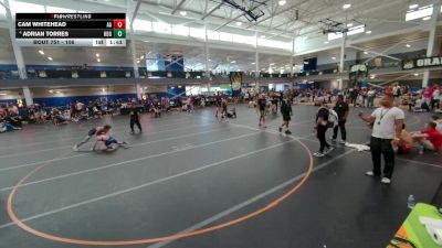 106 lbs Cons. Round 2 - Cam Whitehead, Alber Athletics vs Adrian Torres, KD6
