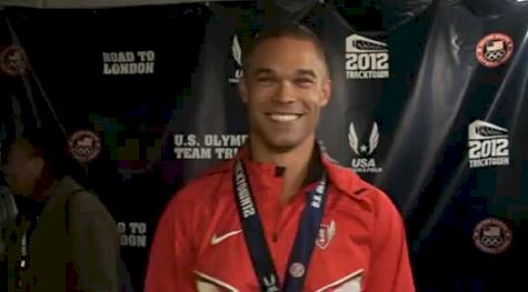 Nick Symmonds wondering what he's doing making an Olympic Team at 2012 US Olympic Trials