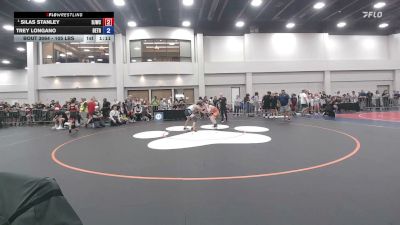 105 lbs Quarters - Silas Stanley, Dragons Junior Wrestling Club vs Trey Longano, Beebe Trained