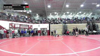 113 lbs Cons. Round 4 - Jaxsen Jean, Bloomington South vs Blake Doss, Red Cobra WA