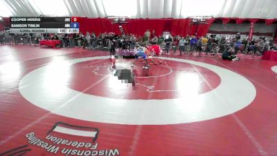 138 lbs Cons. Round 1 - Cooper Herzig, Askren Wrestling Academy vs Samson Timlin, Askren Wrestling Academy