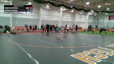 160-2 lbs Round 2 - Camille Mitchell, Alma vs Katelyn Capper, Indiana Tech