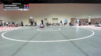 155 lbs 5th Place Match - Curtis Bohannan, OK vs Maximus Lupardus, TX