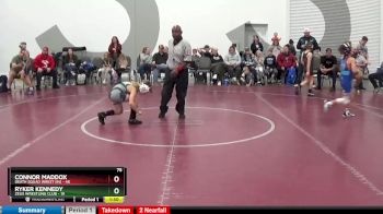 75 lbs Placement Matches (8 Team) - Ryker Kennedy, Zeus Wrestling Club vs Connor Maddox, Death Squad Wrest (IN)