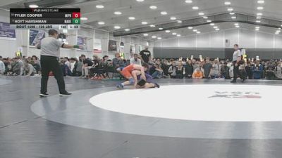 126 lbs Semis - Hoyt Harshman, Mat Demon vs Tyler Cooper, Michigan Premier