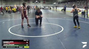 100 lbs Cons. Semi - Xander Smith, Buchanan WC vs Chase Chauvin, Metro Detroit Region Affiliated