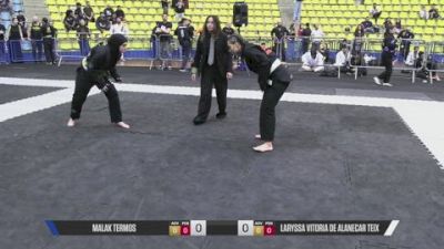 Laryssa Vitoria De Alanecar Teix vs Malak Termos 2026 CBJJE International BJJ Championships
