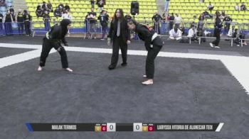Laryssa Vitoria De Alanecar Teix vs Malak Termos 2026 CBJJE International BJJ Championships