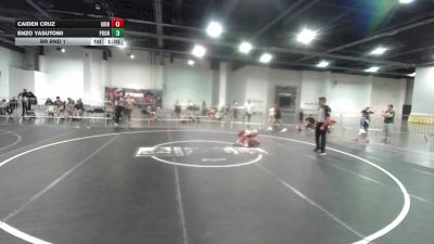 62 lbs Rr Rnd 1 - Caiden Cruz, Grindhouse WC vs Enzo Yasutomi, Pounders WC
