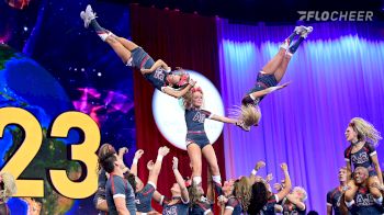 Check Out Adam & Eve From Day 2 Of The Cheerleading Worlds!