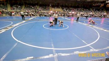 67 lbs Round Of 16 - Braxton Corbell, Warner Eagles Youth Wrestling vs Greyson Brown, Legacy Dragons