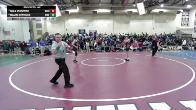 150 lbs Round Of 16 - Jace Iamunno, North Haven vs Gavin DeFelice, Branford