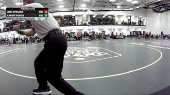 149 Freshman/Soph Quarterfinal - Liam Sprague, Mount St Joseph vs Xavier Woods, Mount St Joseph