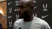 Bernard Lagat talks Galen Rupp in 5k at 2012 US Olympic Trials