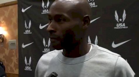 Bernard Lagat talks Galen Rupp in 5k at 2012 US Olympic Trials