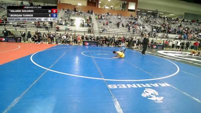 U20 Women - 50 lbs Quarters - Valarie Solorio, PA vs Morgan Turner, IL