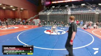 63 lbs Cons. Round 3 - Christopher LeBlanc Jr., Powell Wrestling Club vs Aksel Polson, Thermopolis Wrestling Club