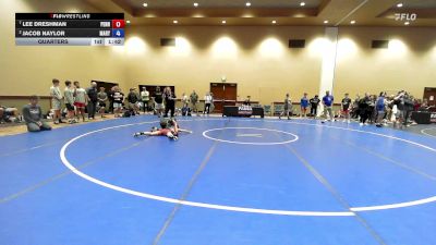 106 lbs Quarters - Lee Dreshman, Pennsylvania vs Jacob Naylor, Maryland