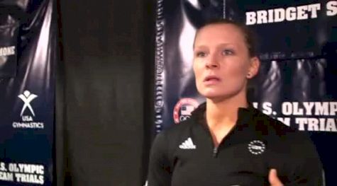 Bridget Sloan before her second Olympic Trials