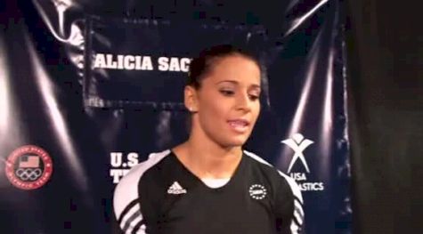 Veteran Alicia Sacramone Before Olympic Trials