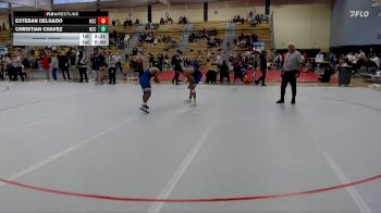 133 lbs Cons. Semi - Christian Chavez, Harper CC vs Esteban Delgado, Harper CC