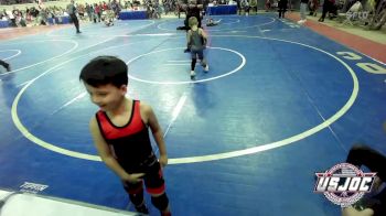 46 lbs Consi Of 32 #2 - Ayden Taylor, Clinton Youth Wrestling vs Lincoln Mclaughlin, Borger Youth Wrestling