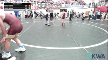 52 lbs Consolation - Brooks Jerry, Rough Riders vs Hunter Larsen, Blue Devil Wrestling