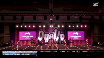 Stealth Elite Cheer - Explosion [2026 L3 Senior Coed - D2 - Medium Day 2] 2026 One Up Grand Nationals