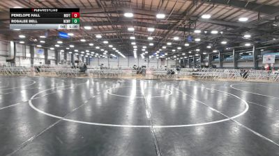 55 lbs Round 1 (9am Saturday) - Penelope Hall, Misfits vs Rosalee Bell, NCWAY National Team