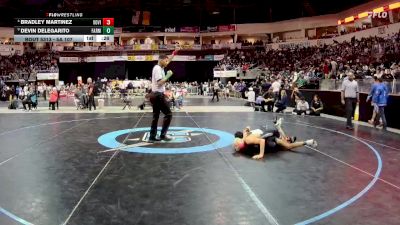 5A 107 lbs Cons. Semi - Bradley Martinez, Volcano Vista vs Devin Delegarito, Farmington