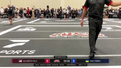 Elizabeth Valk vs Kira Humen 2025 ADCC Orlando Open/Youth Trials