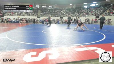 113 lbs Round Of 32 - Rocklyn Johnson, Keota HS Girls vs Stella Caygill, Bixby JH Girls