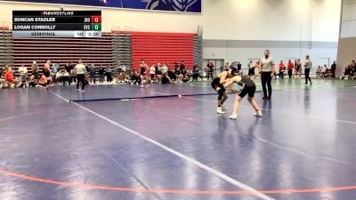 133 lbs Semifinal - Logan Connolly, St. Vincent College vs Duncan Stadler, Johns Hopkins