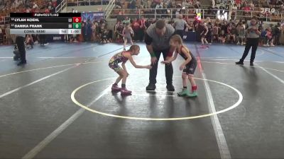 45 lbs Cons. Semi - Danika Frank, Suicide Squad vs Lylah Koehl, Liberty Union