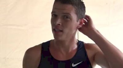 Miles Batty talks broken wrist after 1500 prelims at 2012 U.S. Olympic Trials