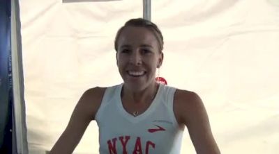 Nicole Schappert learning from past tactical races in 1500 prelims at 2012 U.S. Olympic Trials