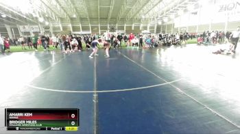 95 lbs Cons. Round 4 - Bridger Miles, Stallions Wrestling Club vs Amarri Kem, Ravage