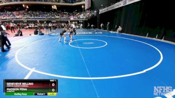 5A 114 lbs Quarterfinal - Madison Pena, Lubbock vs Genevieve Bellino, Corpus Christi Carroll