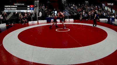 71kg Cons. Round 3 - Carter Zuback, Cowichan Valley Wrestling Club vs Klarke Pierce, Strathcona Wrestling Club