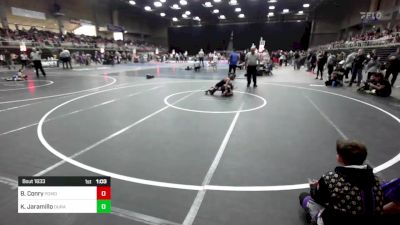 73 lbs Final - Brekston Conry, Pomona Elite vs Karson Jaramillo, Duran Elite