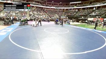 106-2A 5th Place Match - Traycer White, Mancos vs Mathieu Dean, Monte Vista