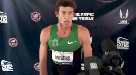 Andy Wheating excited for next 1500 round at 2012 US Olympic Trials