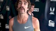 Will Leer back with huge stache in 1500 prelims at 2012 US Olympic Trials