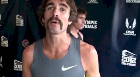 Will Leer back with huge stache in 1500 prelims at 2012 US Olympic Trials