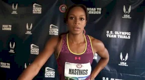 Natasha Hastings after 200 prelims and missing 400 team at 2012 US Olympic Trials