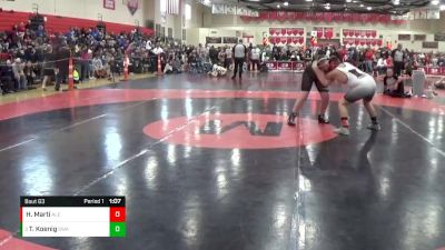 Cons. Round 1 - Theodore Koenig, Summit Wrestling Academy vs Hudson Marti, Alexandria